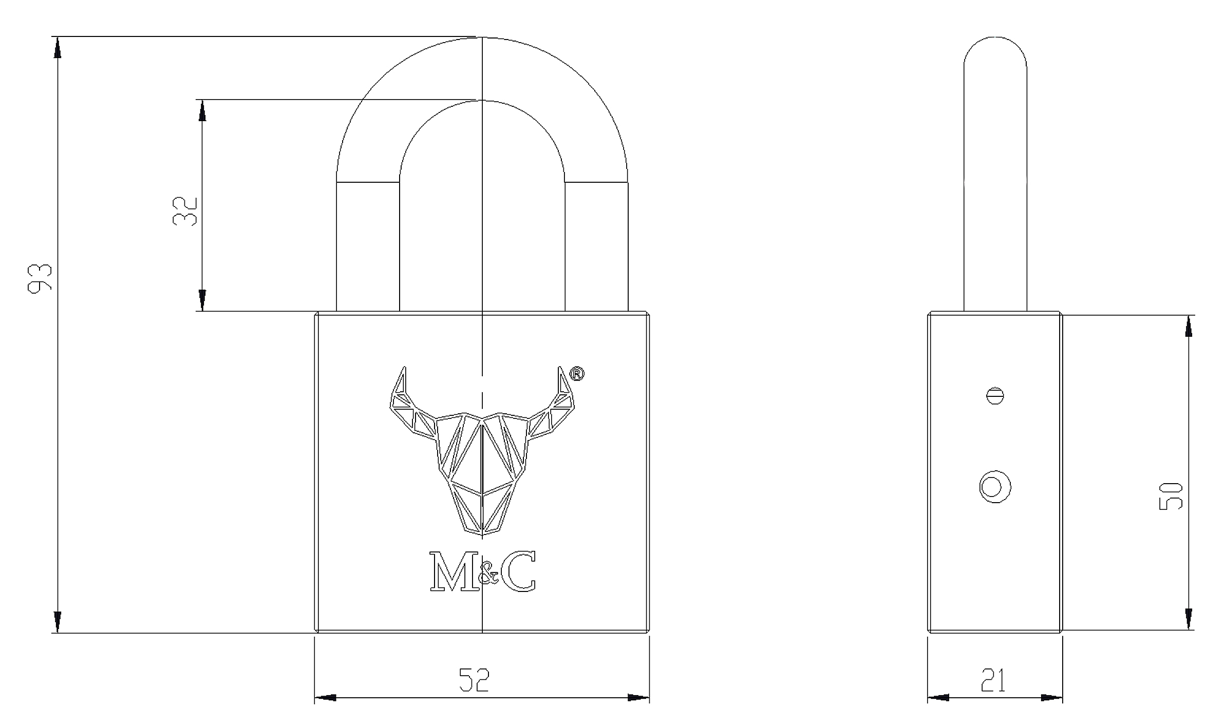 M&C Hangslot met M&C Color plus